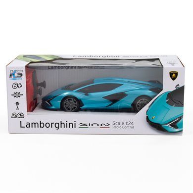 Машинка на радиоуправлении Lamborghini Sian (1:24, 2,4 ГГц) KS Drive 124GLSB