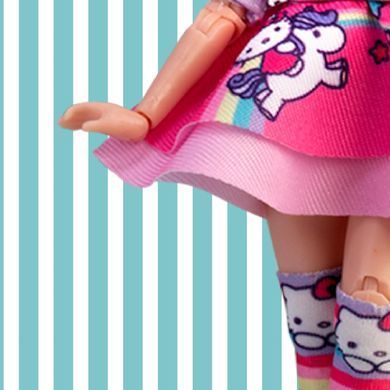 Лялька 4SF Manga Dolls серії Hello Kitty Цукерочка-єдиноріг HKTF0400