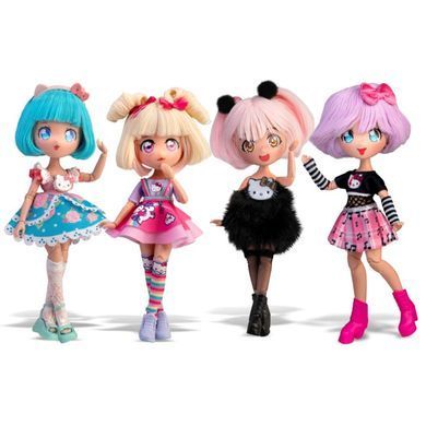 Лялька 4SF Manga Dolls серії Hello Kitty Цукерочка-єдиноріг HKTF0400
