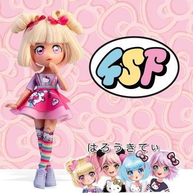 Лялька 4SF Manga Dolls серії Hello Kitty Цукерочка-єдиноріг HKTF0400