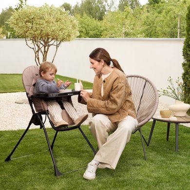 Стільчик для годування Kinderkraft Binci Light Grey KHBINC00LGR0000