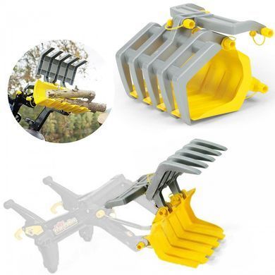 Тракторний грейфер для завантаження деревини rollyTimber Rolly Toys 409679