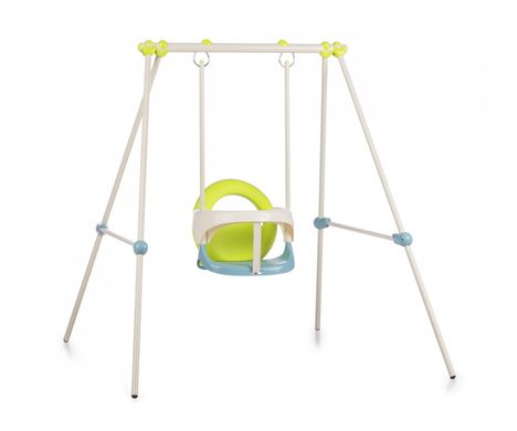 Детская металлическая качеля Metal Baby Swing Smoby 830304 (120см, до 25 кг)