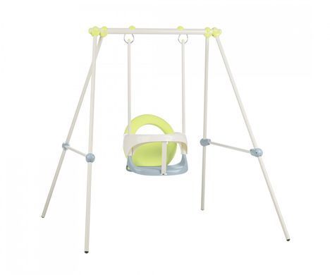 Детская металлическая качеля Metal Baby Swing Smoby Life 7600830306 (120см, до 25 кг)