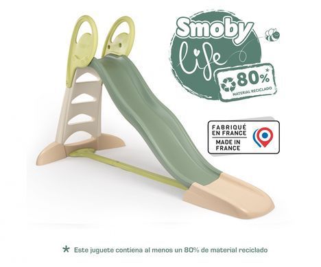Горка с водным эффектом Двойная волна Smoby Life XL Slide 7600820304 спуск 230 см