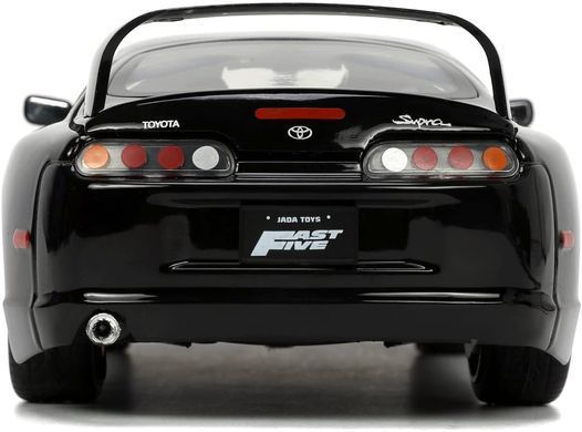 Металлическая машина Fast and Furious 1995 Toyota Supra Black 1/24 Jada Toys 9333380314R00