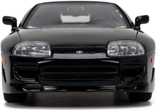 Металлическая машина Fast and Furious 1995 Toyota Supra Black 1/24 Jada Toys 9333380314R00