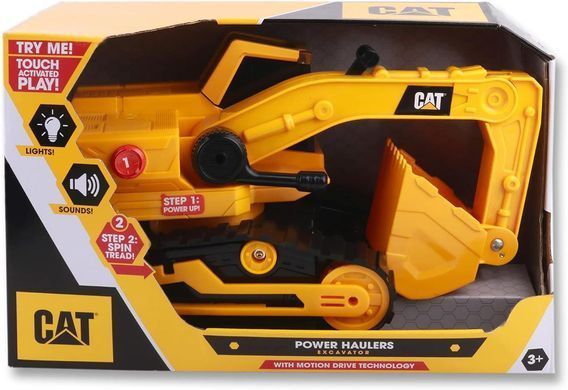 Уценка Игрушка экскаватор со светом и звуком (30 см) Cat Power Haulers Excavator Funrise 82268