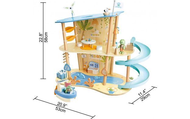 Ігровий набір Порятунок океану Green Planet Explorers Ocean Rescue Playset Hape E3419