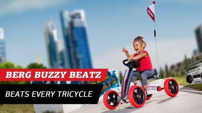 Дитячий велокарт Berg Buzzy Beatz 24.30.14.00 зі звуковим модулем