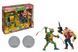 Уцінка Набір ігрових фігурок Мікеланджело проти Бібопа TMNT Playmates Toys 81277
