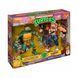 Уцінка Набір ігрових фігурок Мікеланджело проти Бібопа TMNT Playmates Toys 81277