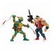 Уцінка Набір ігрових фігурок Мікеланджело проти Бібопа TMNT Playmates Toys 81277