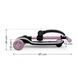 Складной самокат 2 в 1&nbsp;Kinderkraft Raket Up Pink KRRAUP00PNK0000 RGB LED&nbsp;дека и колеса