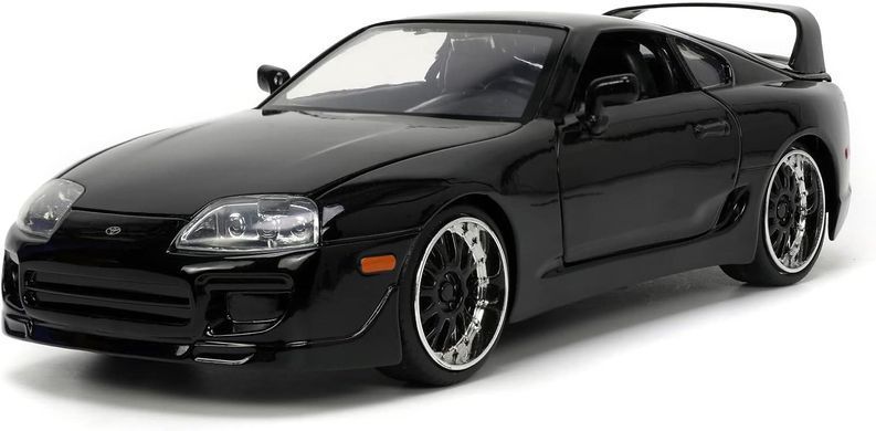 Металлическая машина Fast and Furious 1995 Toyota Supra Black 1/24 Jada Toys 9333380314R00