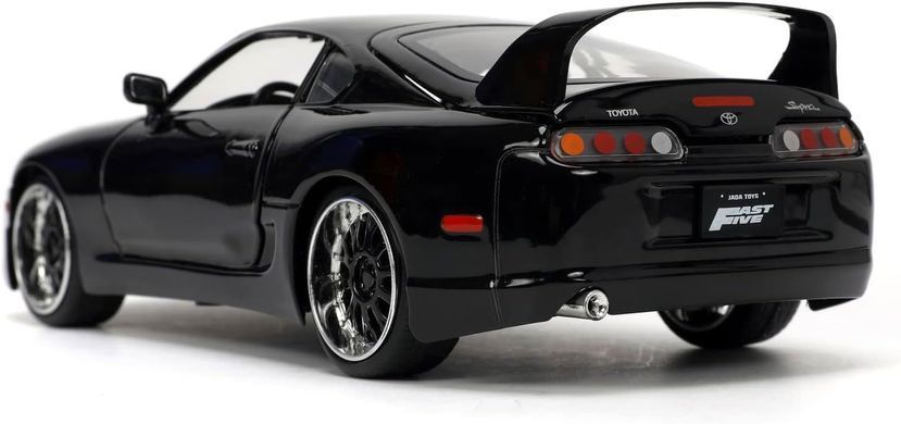 Металлическая машина Fast and Furious 1995 Toyota Supra Black 1/24 Jada Toys 9333380314R00