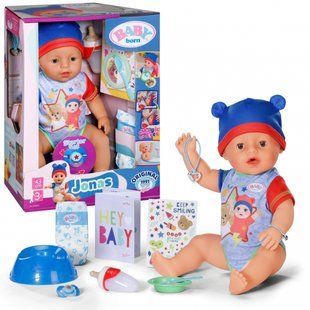 Уценка функциональная кукла Baby Born Джонас (43см) Jonas Zapf Creation 834848