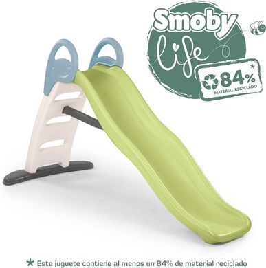 Гірка з водним ефектом Весела хвиля Funny Slide Smoby Life 7600820405 спуск 200 см