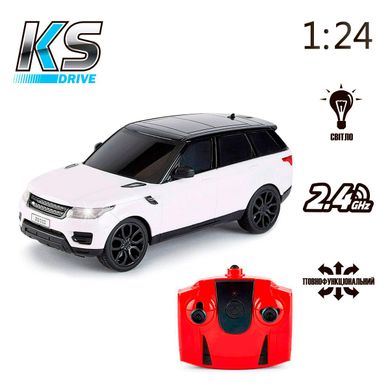 Уцінка Машинка на радіокеруванні Range Rover Sport (1:24, 2.4Ghz, білий) KS Drive 124GRRW