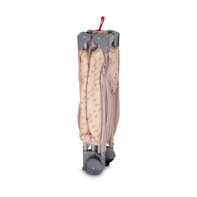 Детская кроватка 2в1 MoMi BELOVE LOZE00027 beige с сумкой для транспортировки в комплекте