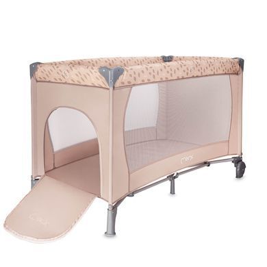 Детская кроватка 2в1 MoMi BELOVE LOZE00027 beige с сумкой для транспортировки в комплекте