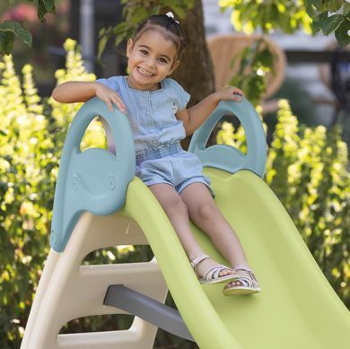 Гірка з водним ефектом Весела хвиля Funny Slide Smoby Life 7600820405 спуск 200 см