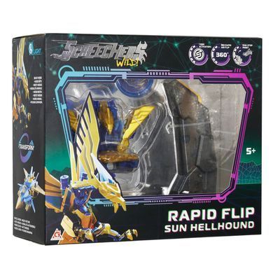 Ігровий набір Screechers Wild Сан Хелхаунд S5 L0.5 Rapid Flip Sun Hellhound EU686104B