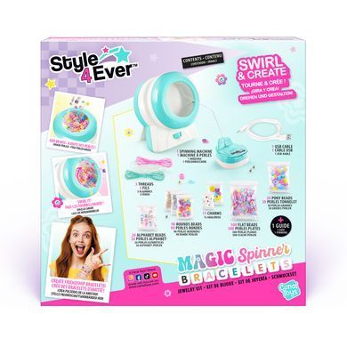 Набір для виготовлення браслетів Style 4 Ever Magic Spinner Bracelets Canal Toys OFG332