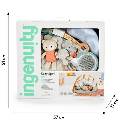 Развивающий коврик Cozy Spot Ingenuity 12126