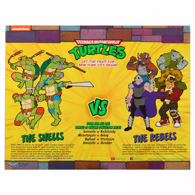 Уцінка Набір ігрових фігурок Рафаель проти Трицератону TMNT Playmates 81278