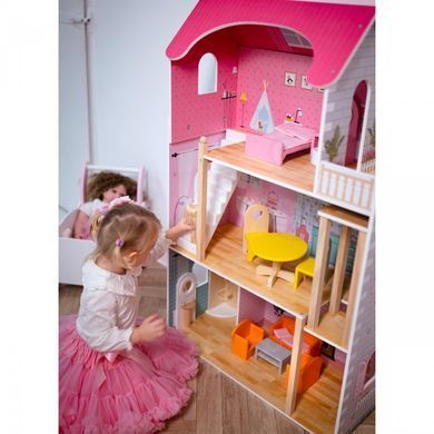 Большой деревянный кукольный домик Big Fancy Doll House Viga Toys 44570
