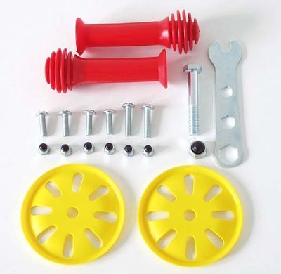 Металлическая детская тачка Rolly Toys Metall Schubkarre 270804 красная