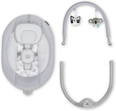 Крісло-гойдалка Kinderkraft Luli Gray KKBLULIGRY0000