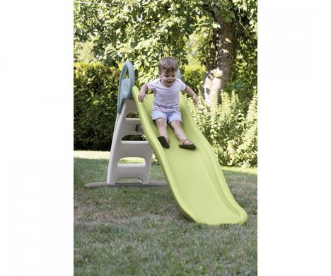 Гірка з водним ефектом Весела хвиля Funny Slide Smoby Life 7600820405 спуск 200 см