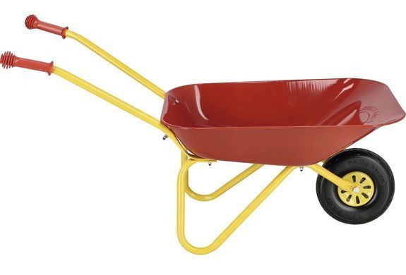 Металлическая детская тачка Rolly Toys Metall Schubkarre 270804 красная