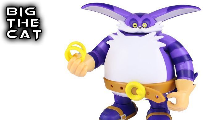 Игровая фигурка Модерн Кот Биг (10 см) Sonic the Hedgehog Big the Cat Jakks Pacific 41680i-GEN