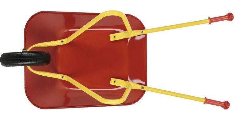 Металлическая детская тачка Rolly Toys Metall Schubkarre 270804 красная