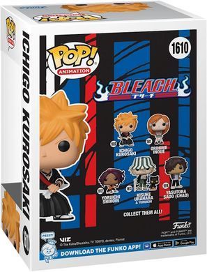 Вінілова фігурка Bleach Ічіґо (1610) Ichigo Kurosaki Animation Funko POP! 75508