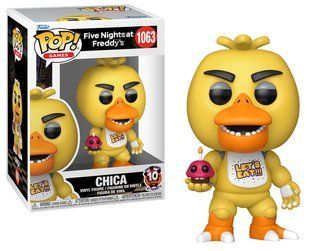 Виниловая фигурка Чика с Мистером Кексом (#1063) серии 5 ночей у Фредди Chica Funko POP! Games 87114