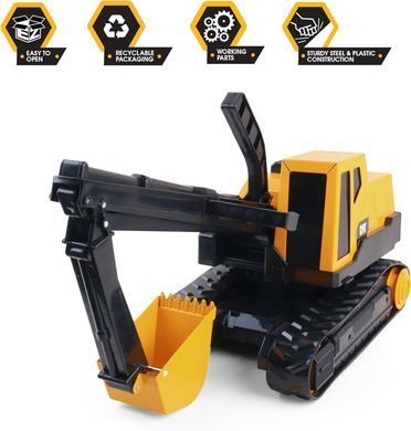 Уценка Большой металлический гусеничный экскаватор CAT Steel Excavator (51 см) Funrise 82354