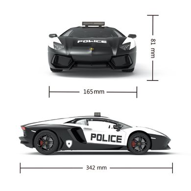 Уцінка Автомобіль на р/к (34 см, 1:14, 2,4 GНz) Lamborghini Aventador Police KS Drive 114GLPCWB