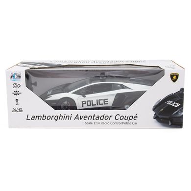 Уцінка Автомобіль на р/к (34 см, 1:14, 2,4 GНz) Lamborghini Aventador Police KS Drive 114GLPCWB