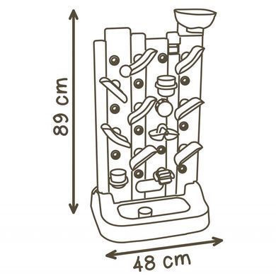 Ігрова стіна активності 6 в 1 Smoby Life Activity Wall 840301