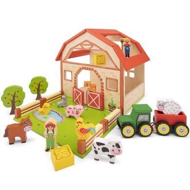 Деревянный игровой набор Ферма New Classic Toys 10850
