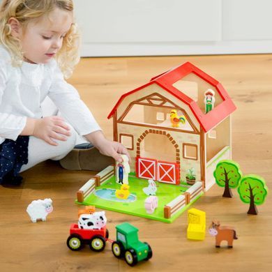 Деревянный игровой набор Ферма New Classic Toys 10850