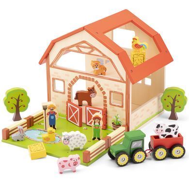 Деревянный игровой набор Ферма New Classic Toys 10850