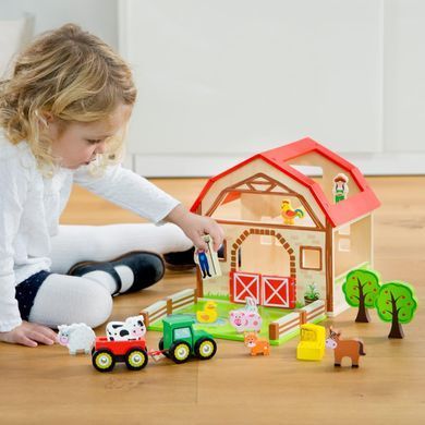 Деревянный игровой набор Ферма New Classic Toys 10850