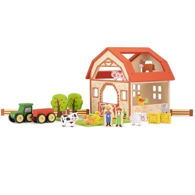 Деревянный игровой набор Ферма New Classic Toys 10850