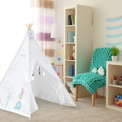 Деревянная палатка для детей PolarB Tipi Teepee Tent Viga Toys 44095