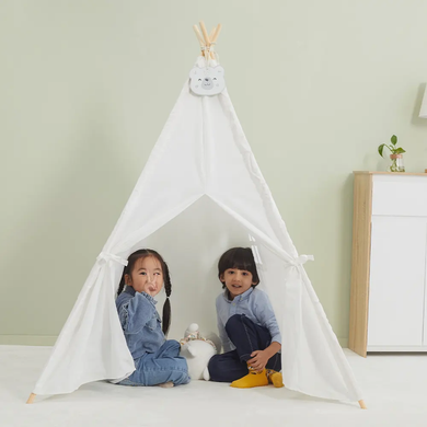 Деревянная палатка для детей PolarB Tipi Teepee Tent Viga Toys 44095
